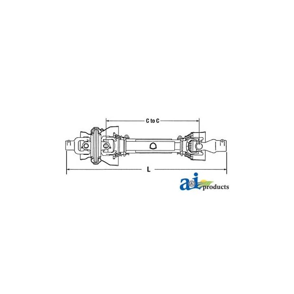 Complete Constant Velocity Shaft 0" x0" x0"